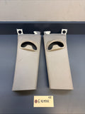 BMW E92 Right & Left Side B Pillar Center Post Trim Panel Gray 7117470 7117469