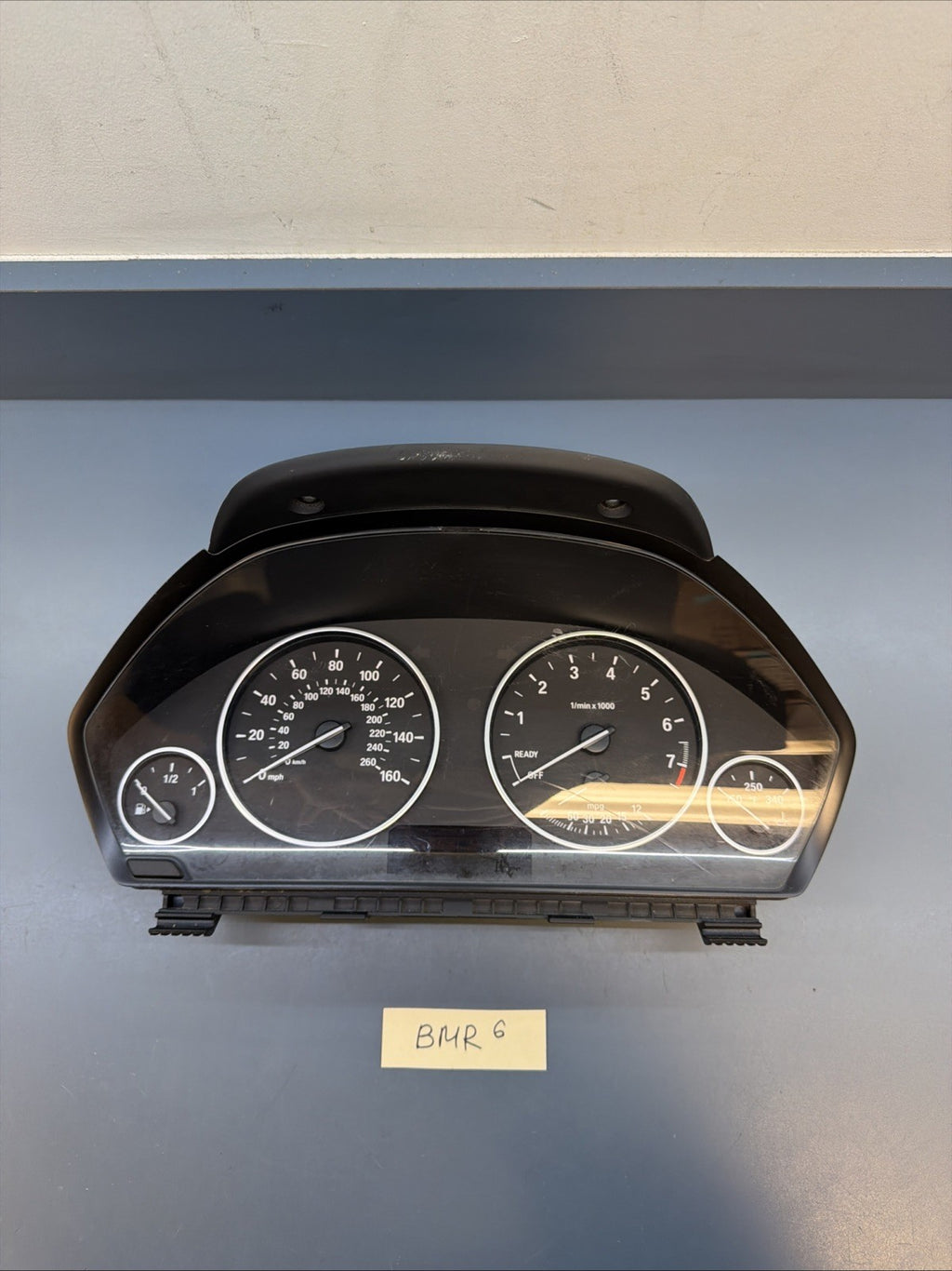 12-16 BMW F30 320i MPH Speedometer Cluster Gauge OEM 9232894 UNKNOWN MILEAGE