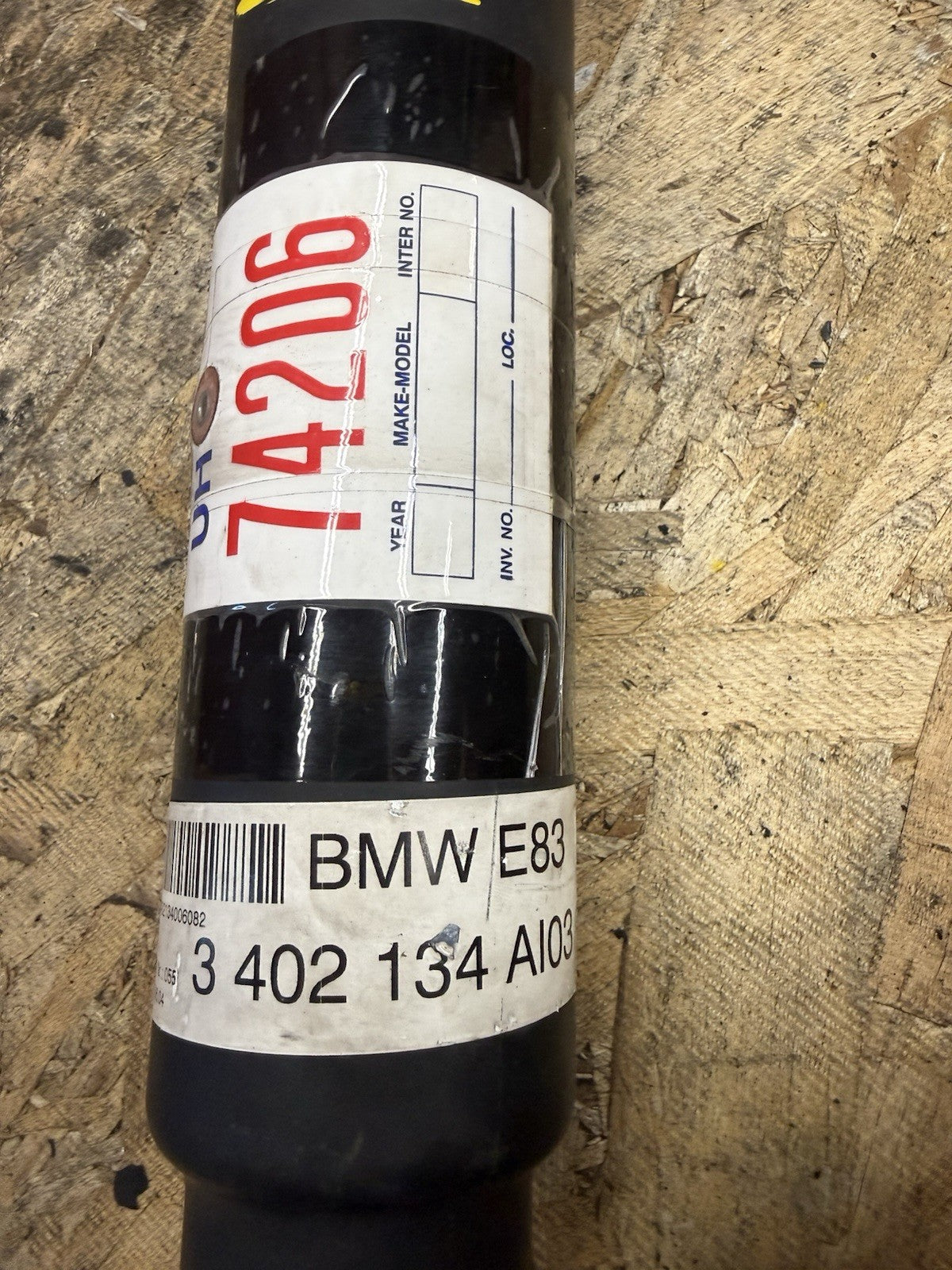 2004-2006 BMW X3 - REAR Driveshaft / Propeller Shaft 3402134