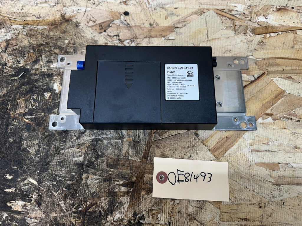 BMW 11-19 F25 F3X X3/3 SERIES BLUETOOTH TELEMATICS CONTROL MODULE OEM 9329341