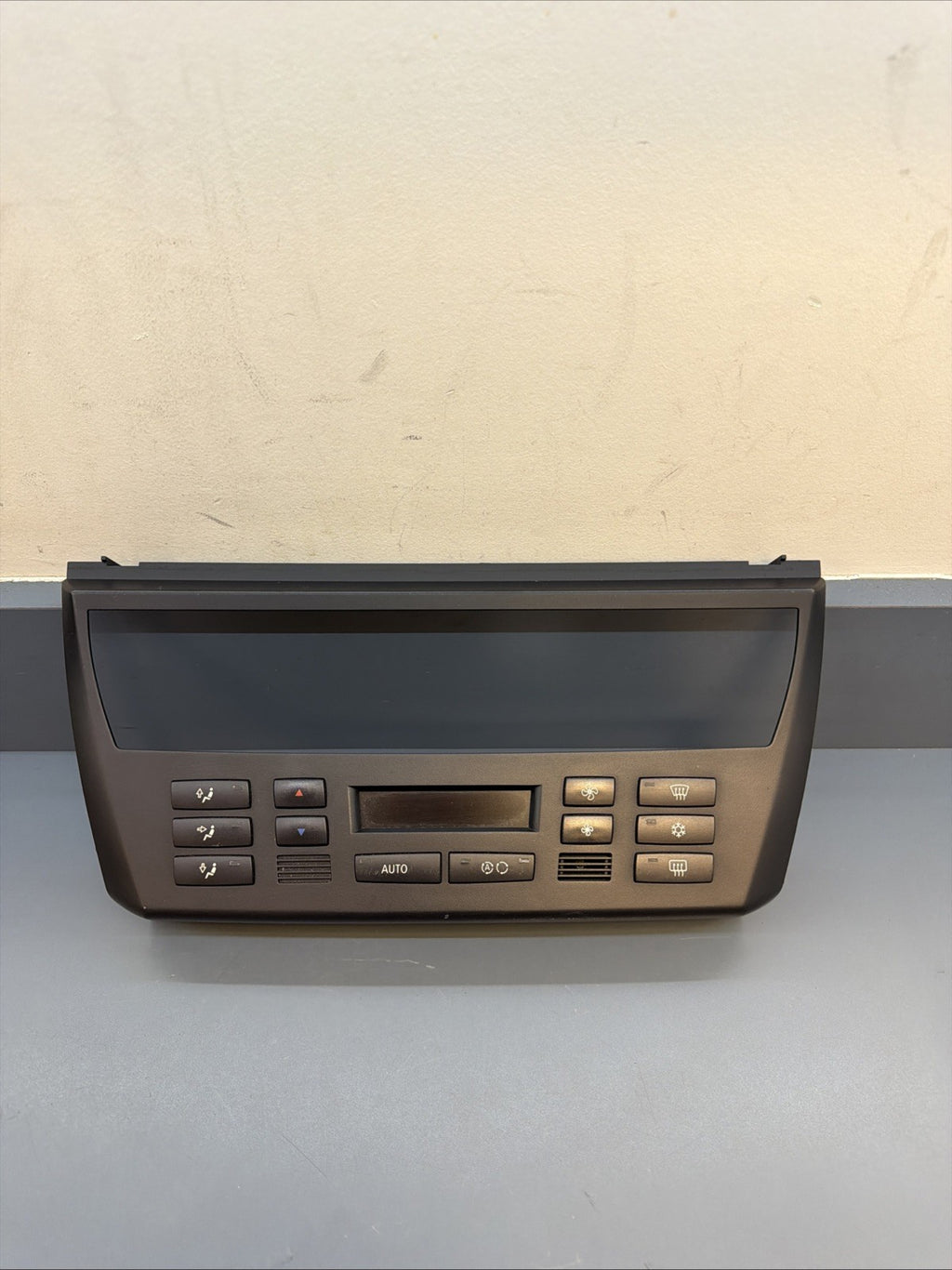BMW 03/10 E83 X3 FRONT CENTER CONSOLE CLIMATE CONTROL PANEL BLACK OEM 3417544