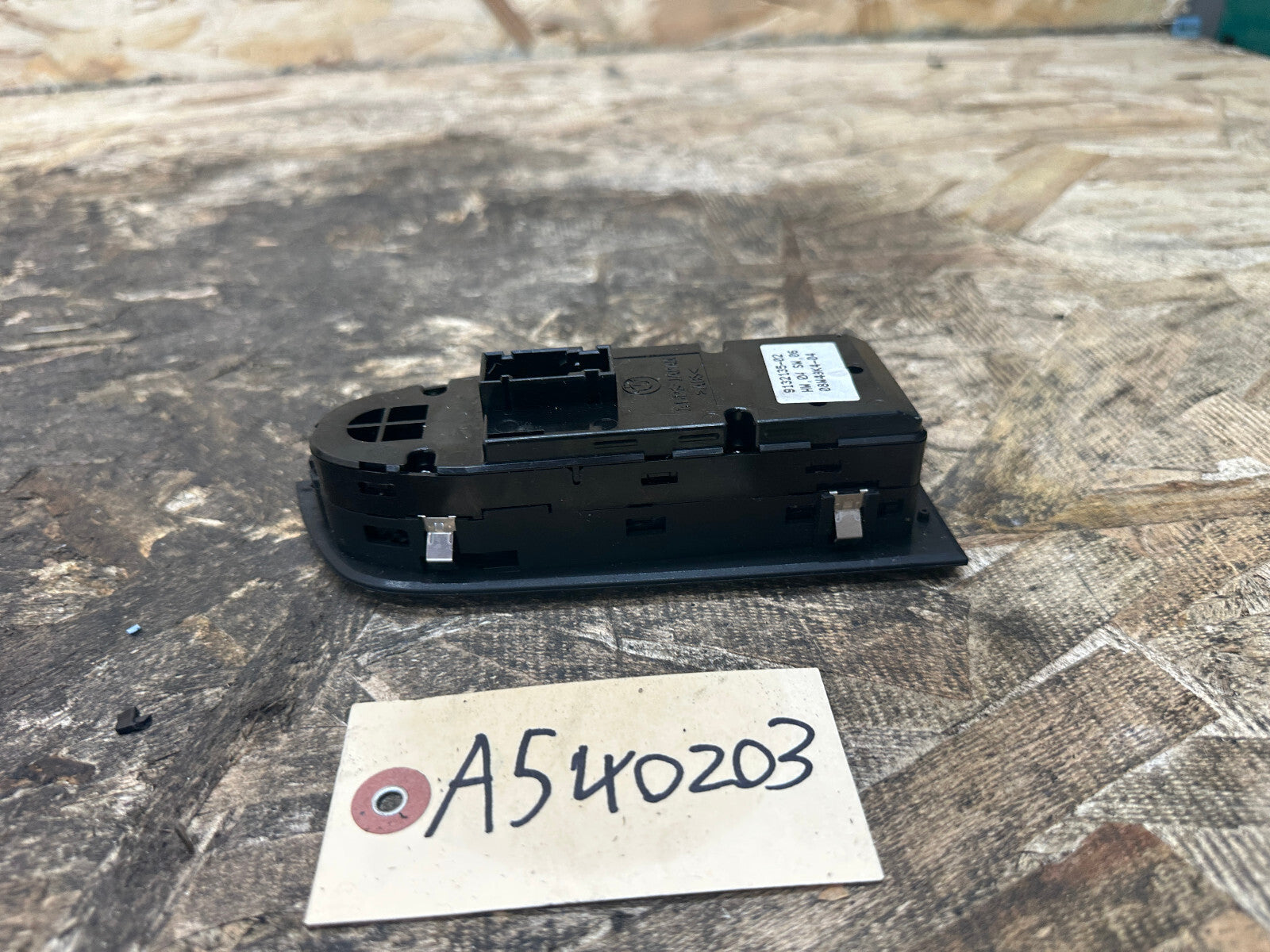 BMW 06-12 E90 LEFT DRIVER SIDE MASTER POWER WINDOW MIRROR SWITCHES OEM 9132135