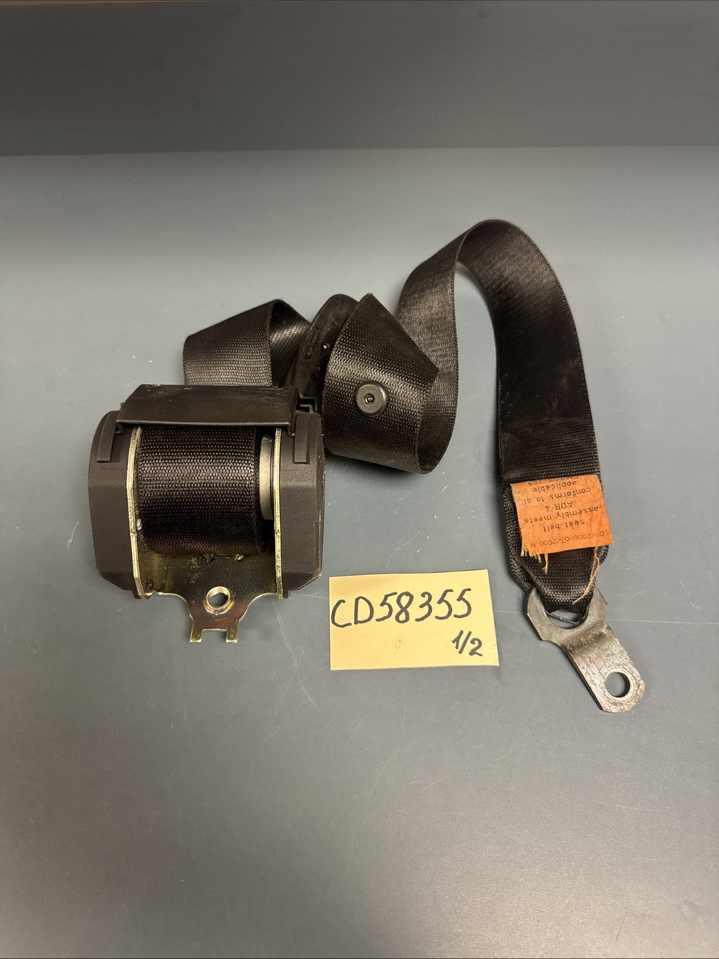 99-00 BMW 323I E46 FRONT RIGHT PASSENGER SEAT BELT RETRACTOR 566244801