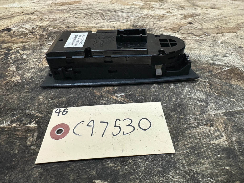 BMW 06-12 E90 LEFT DRIVER SIDE MASTER POWER WINDOW MIRROR SWITCHES OEM 9132135