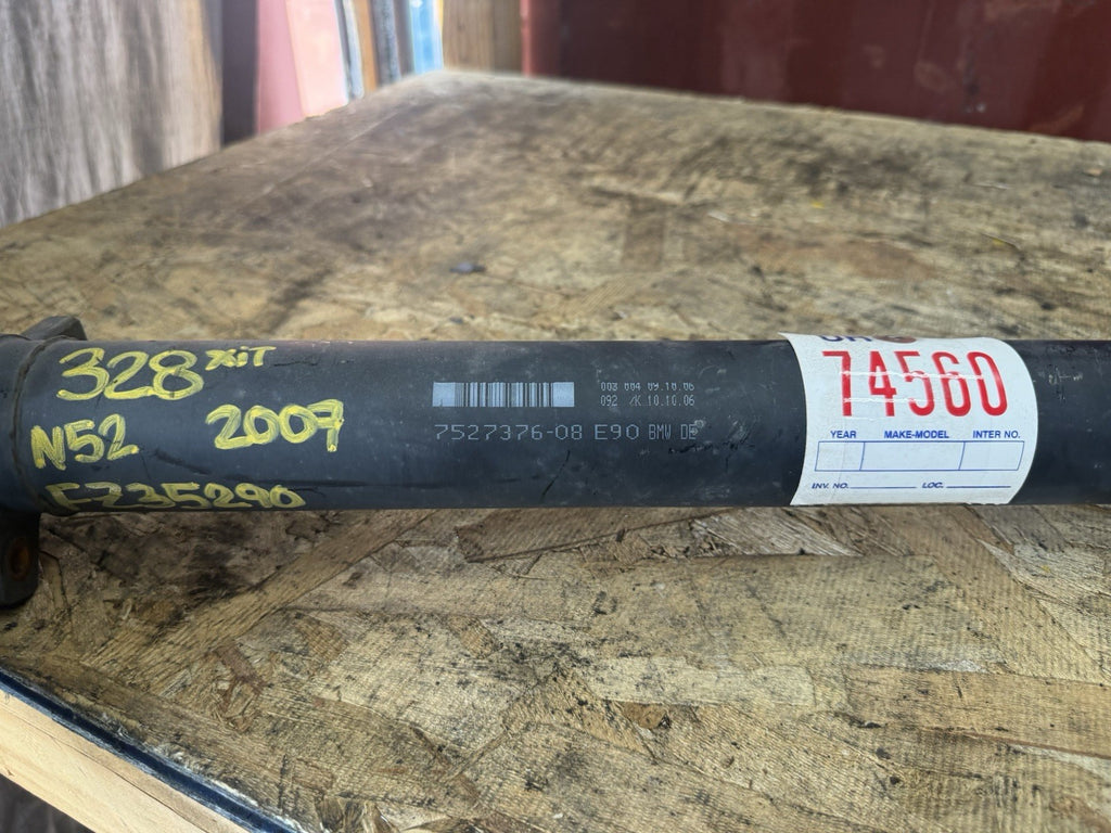 06-14 BMW E90 325xi Automatic Transmission Drive Axle Shaft Assy 7527376