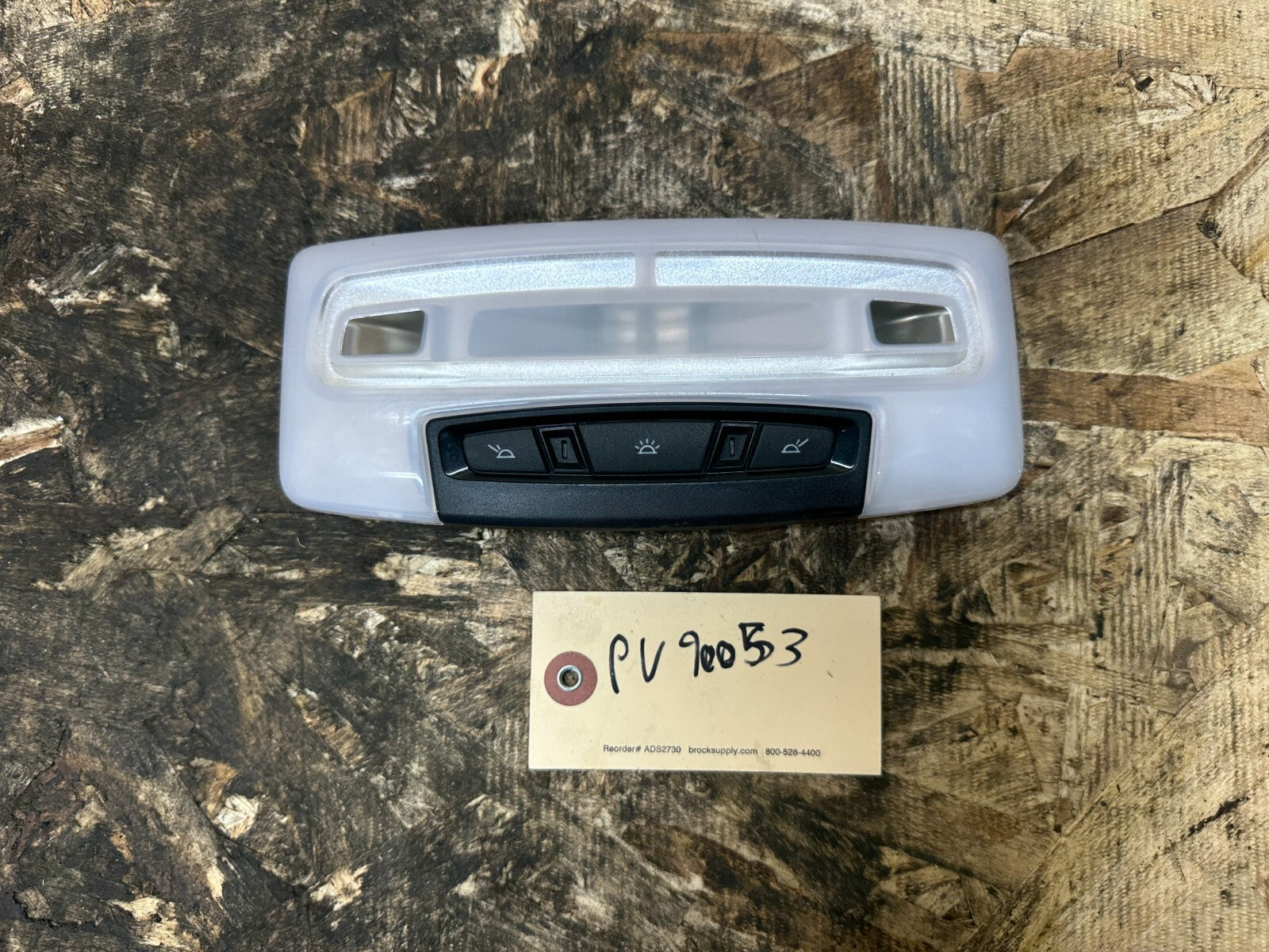 BMW F30 2012-2019 REAR OVERHEAD DOME LIGHT SWITCH OEM 179349-00