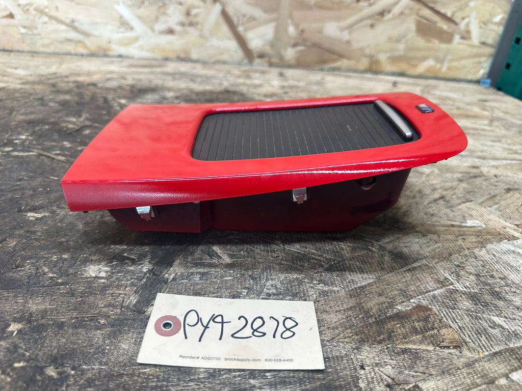 BMW 06-13 E92 E93 3 SERIES M3 REAR CENTER CONSOLE STORAGE TRAY RED OEM 8046329