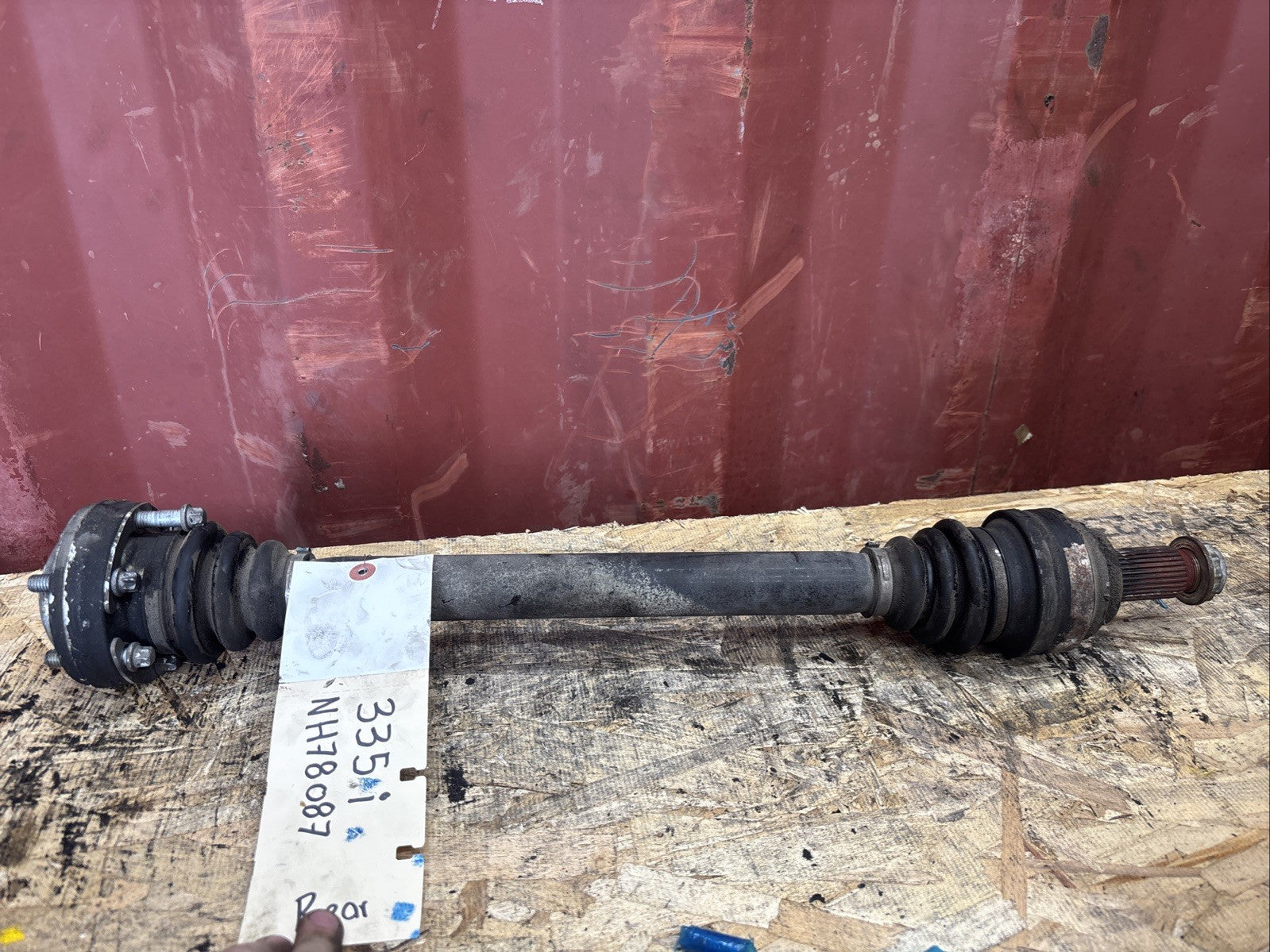 BMW OEM CV AXLE REAR RIGHT  3 SERIES E90 USED N54 ENGINE 2005-2011 3320 7580326
