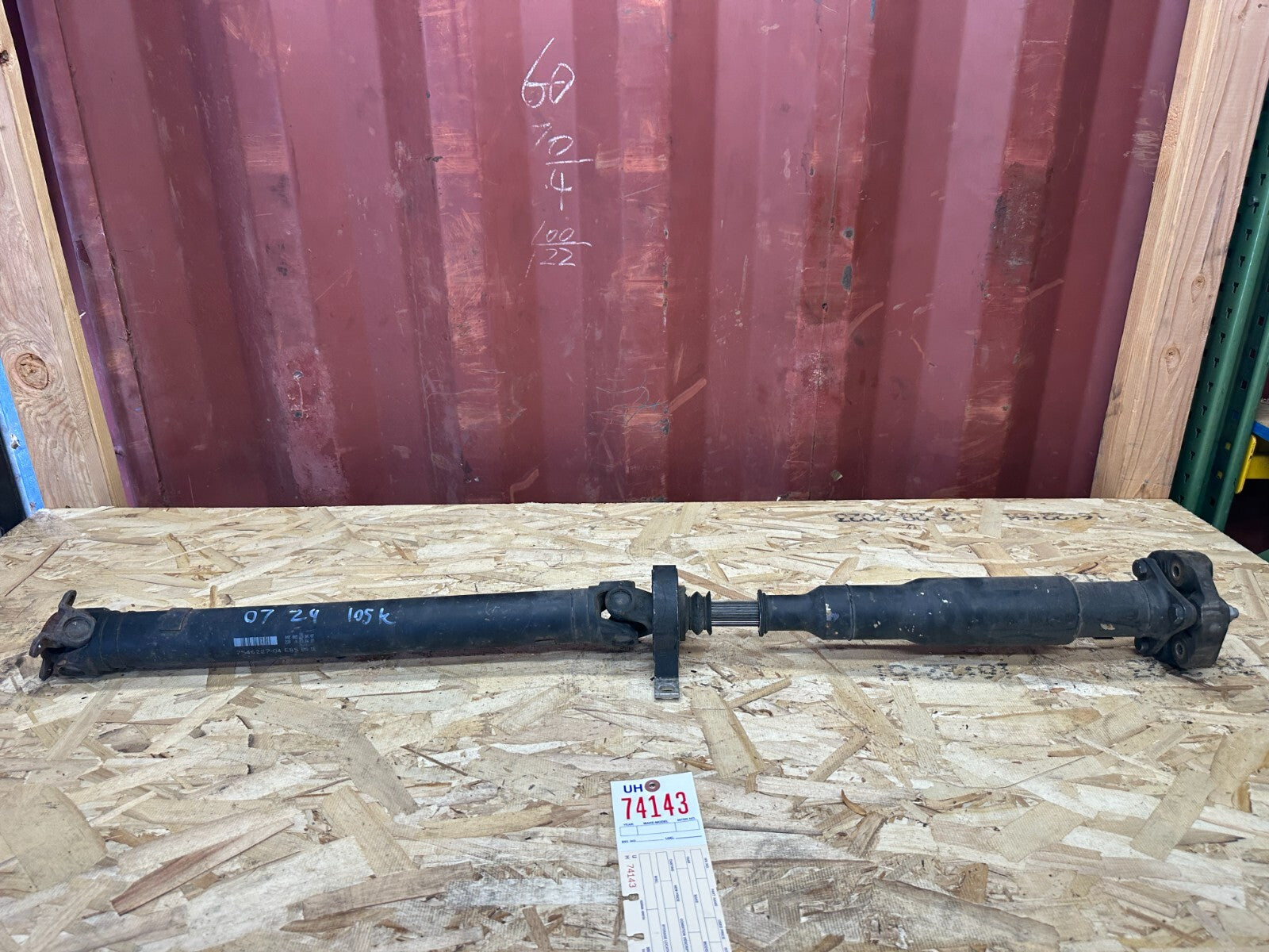 OEM BMW REAR DRIVESHAFT FITS 2004-2008 AUTOMATIC E85 Z4 E86 Z4 7546227
