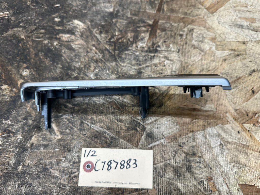 BMW 09-17 F10 5 SERIES HEADLIGHT CONTROL SWITCH TRIM PANEL ASH WOOD OEM 9192935