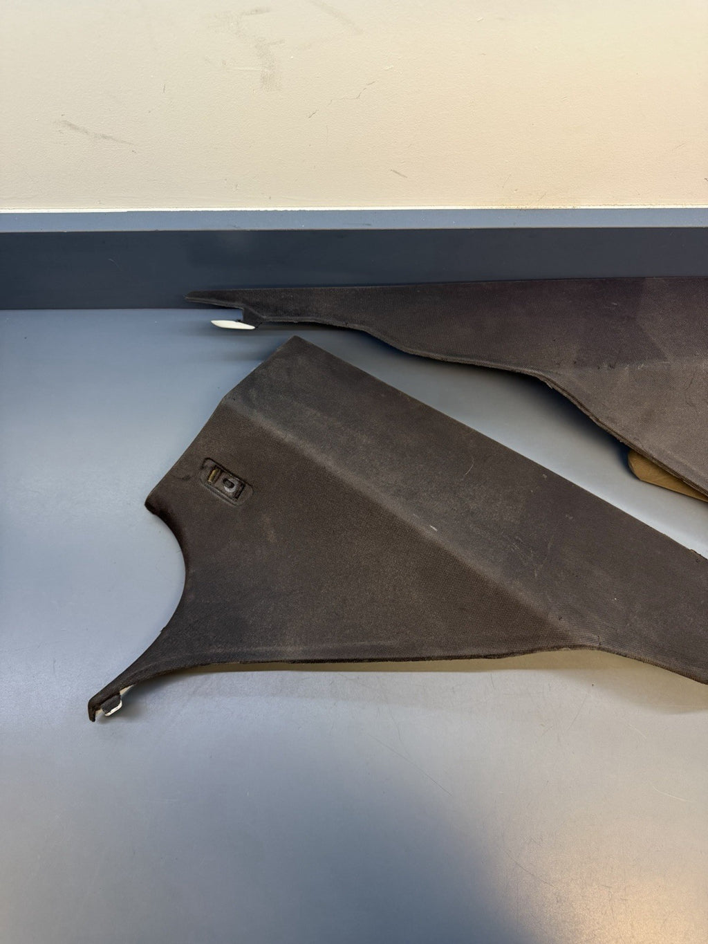 09-15 BMW 750Li F02 REAR RIGHT & LEFT C PILLAR TRIM COVER PANEL OEM 9114148/47