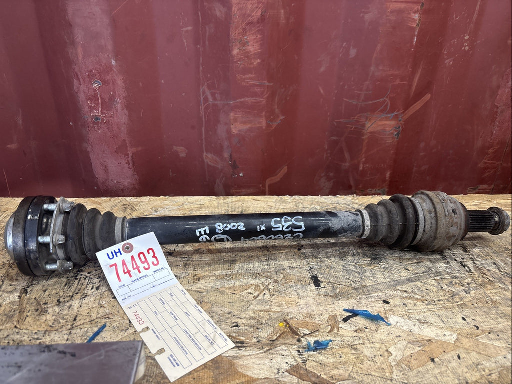 BMW OEM CV AXLE REAR LEFT  5 SERIES E60 USED N54 ENGINE 2008 3320 7572419