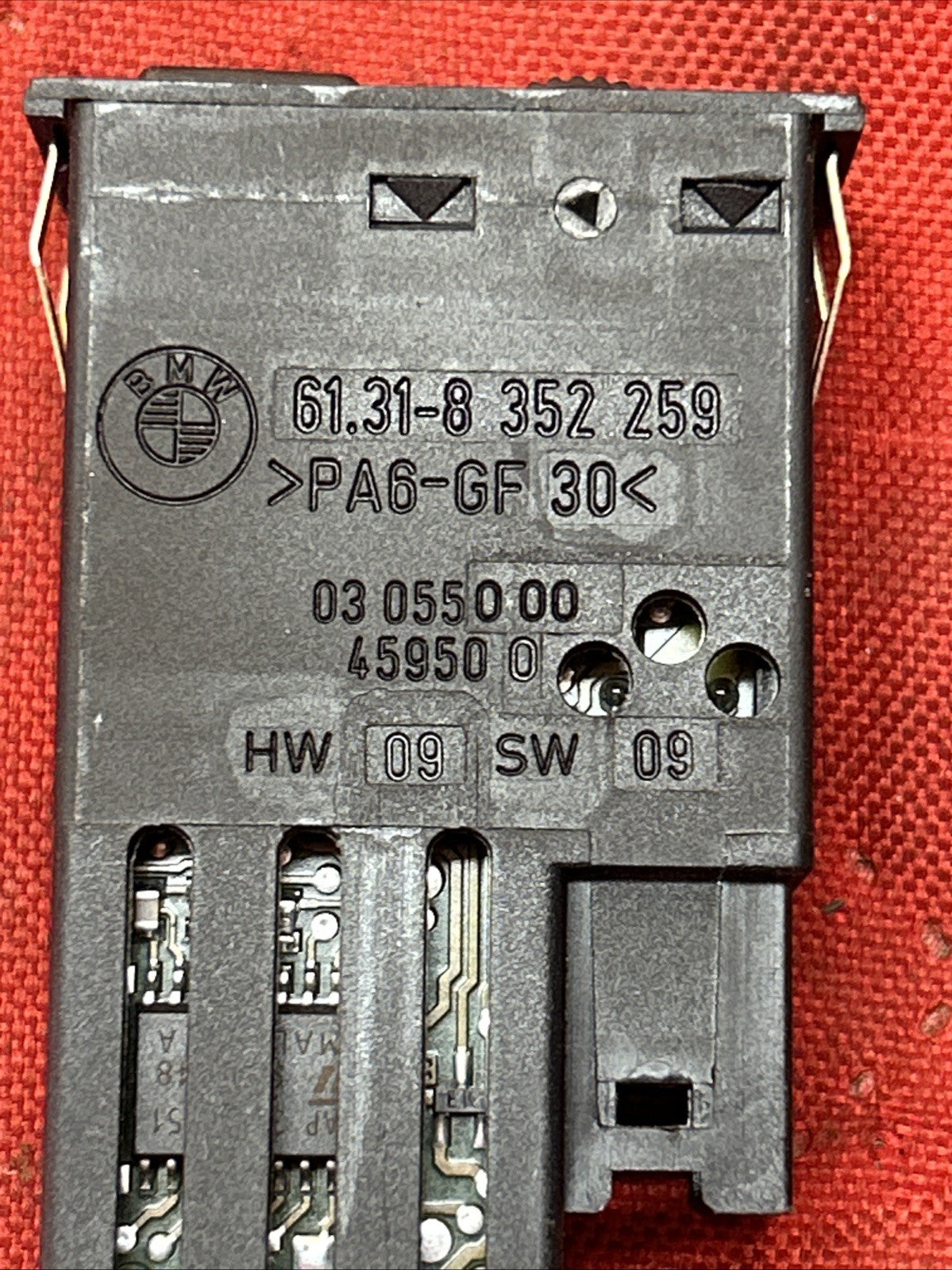 BMW E38 E39 Heated Seat Switch Buttons OEM 8352259