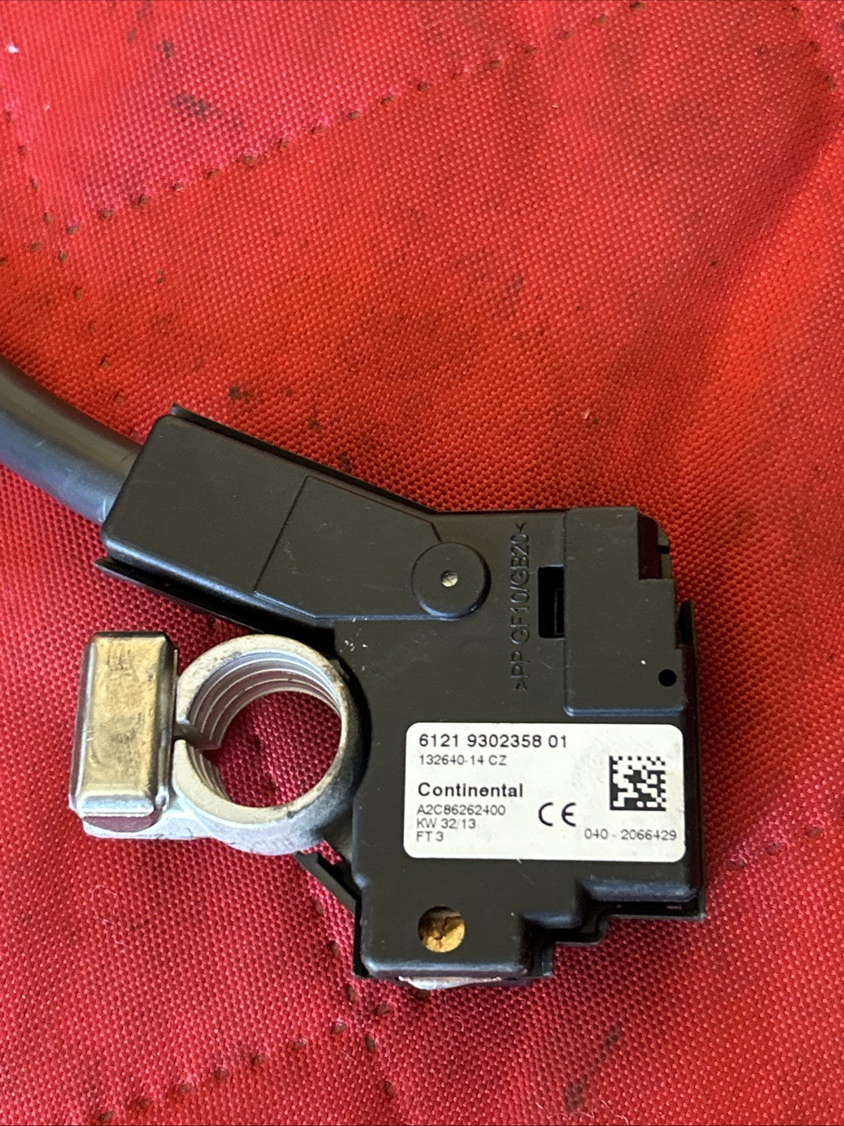 10-18 OEM BMW F01 F06 F07 F10 F12 F13 Negative Cable Terminal IBS Sensor 9302358