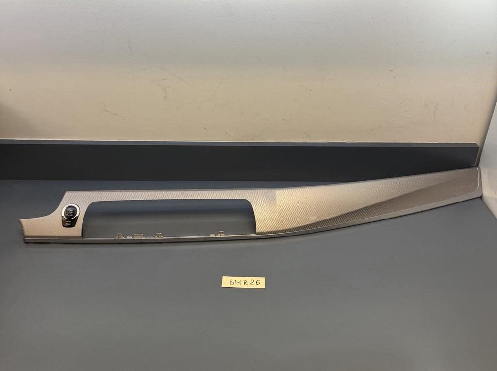 11-15 BMW 535i 528i 550i F10 M5 Right Dash Trim Aluminum Hexagon 9166649