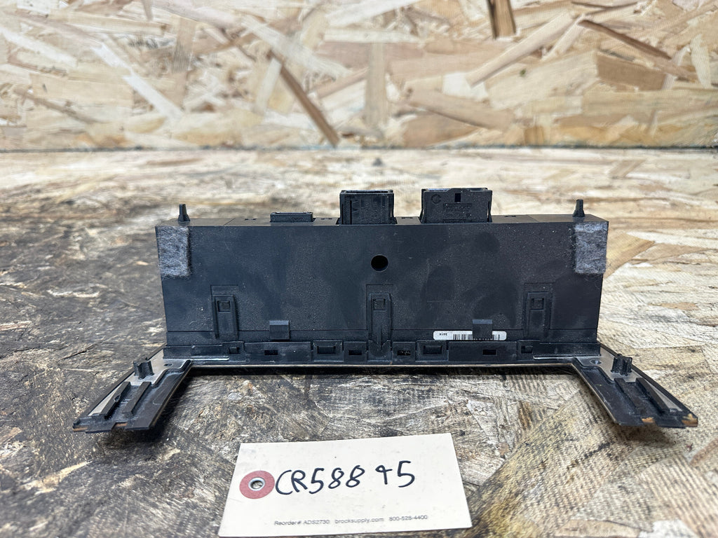 BMW 01-09 5 SERIES CENTER DTC TRACTION CONTROL SWITCH POPLAR WOOD COVER 6952469