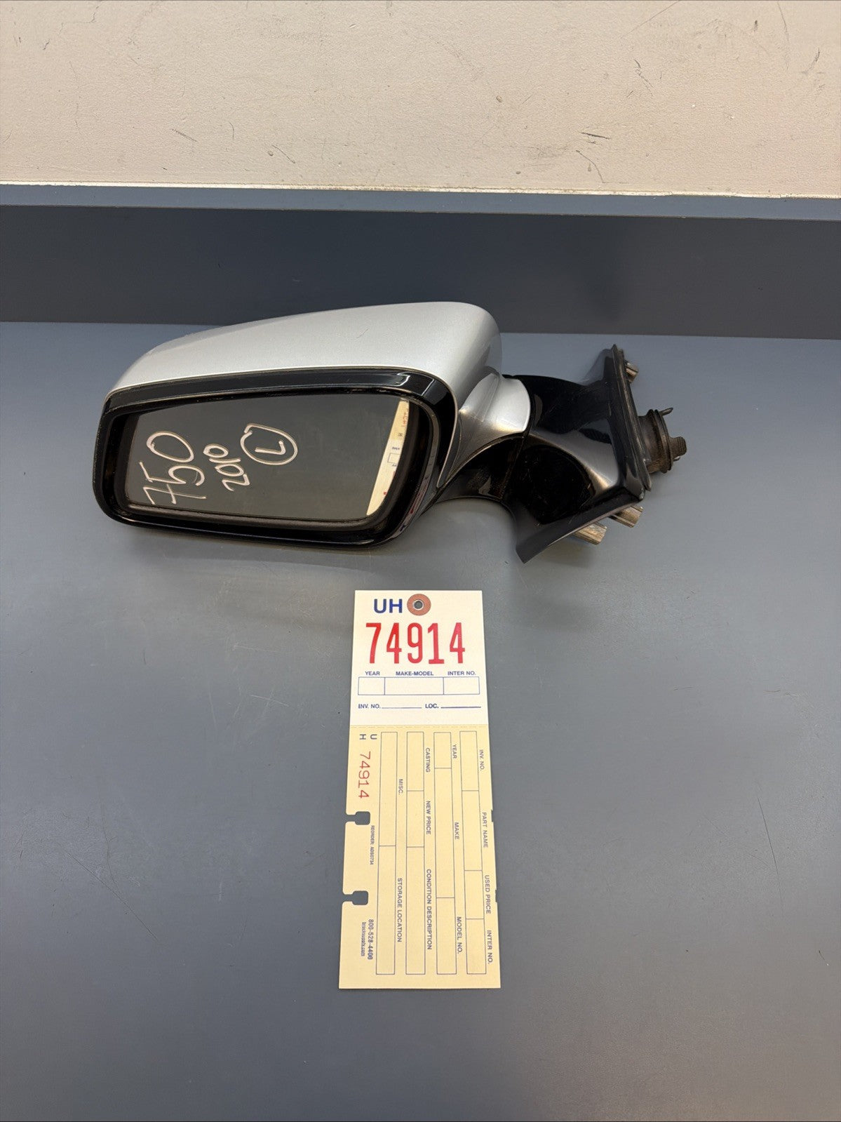 09-12 BMW 750i 750Li F01 F02 Front Left Driver Side Rear View Door Mirror OEM
