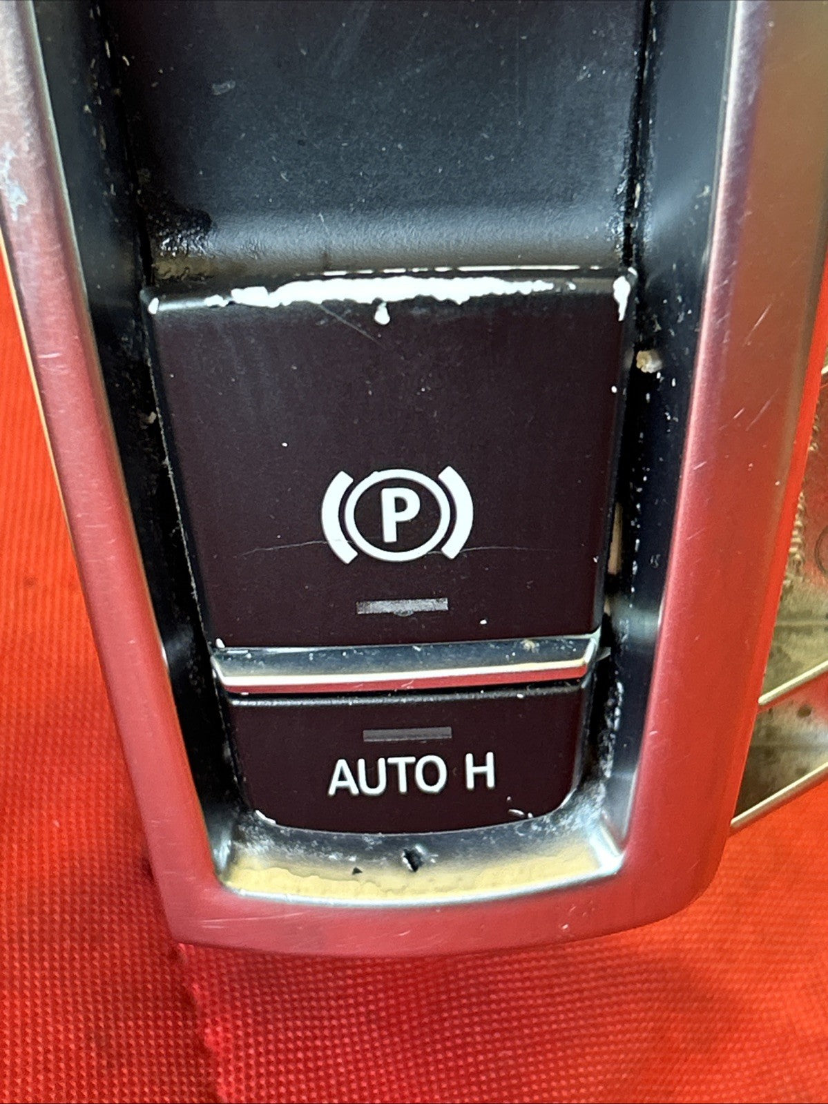 2011-2017 BMW 5 6 X3 X4 F10 F25 Parking Brake / HILL HOLD Switch OEM 9217594