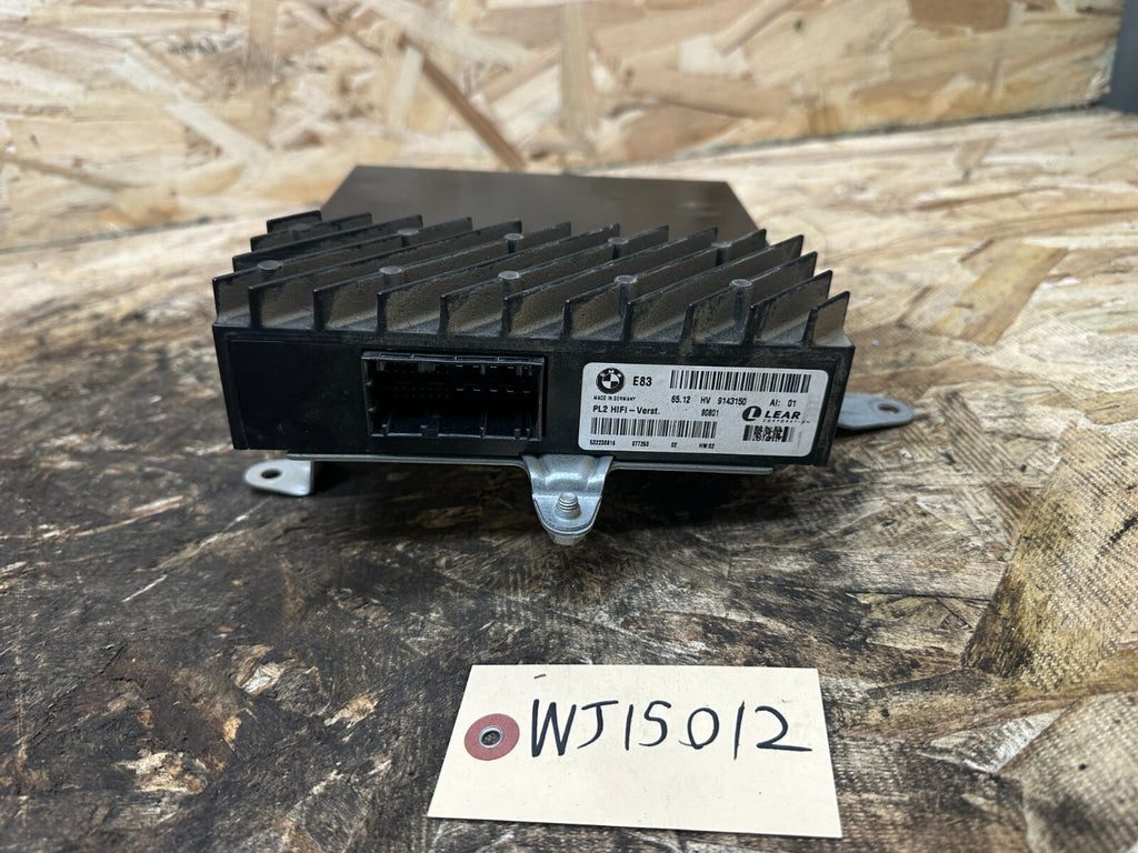 BMW 2003-2010 E83 HiFi AUDIO RADIO STERIO AMPLIFIER AMP OEM 9143150