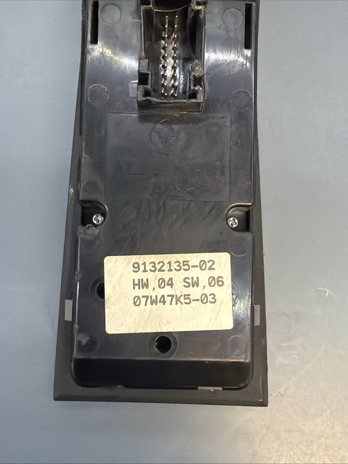 07-12 BMW E90 335i 328i 335d Driver Left Door Master Power Window Switch 9132135