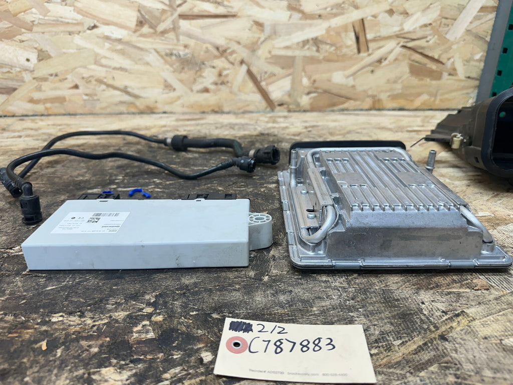 BMW 08-13 N63 ENGINE ECU/DME+CAS+KEY+HOUSING MSD85 SET 7633374+9268751