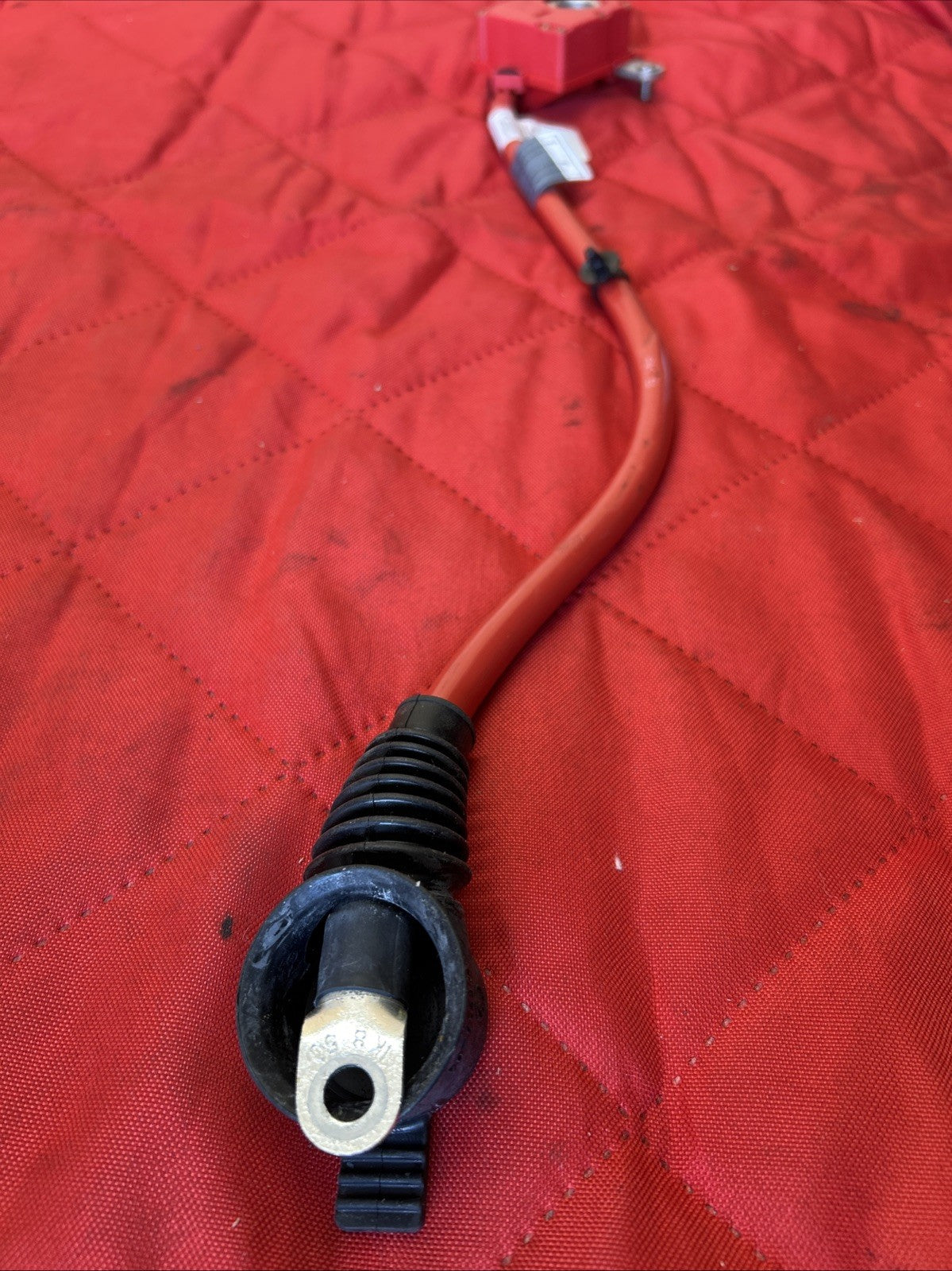 2011-2016 BMW 528i 535i 550i F10 M5 Trunk Positive Battery Cable 9217036 OEM