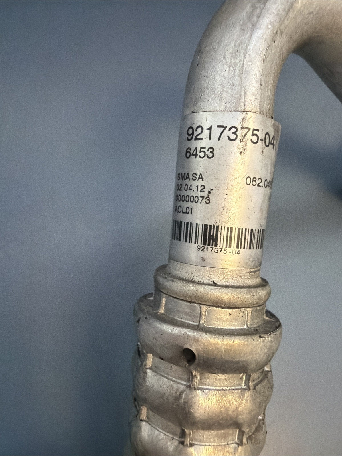12-18 BMW F30 328i 335i A/C AC Air Conditioning Hose Line 9217375 OEM