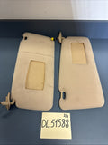 96-01 BMW E38 740i Sun Visor Set Sun Shade Blind Visor OEM