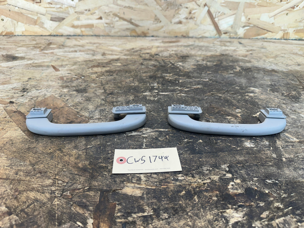 BMW 03-10 E60 5 SERIES LIGHT GRAY GRAB HANDEL SET 4 PC 9143529+9143516+9143530