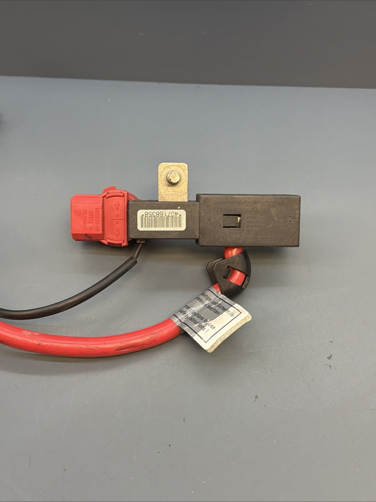 06-13 BMW E88 E82 E90 E92 1/3 Series X1 Positive Terminal Battery Cable 6938495
