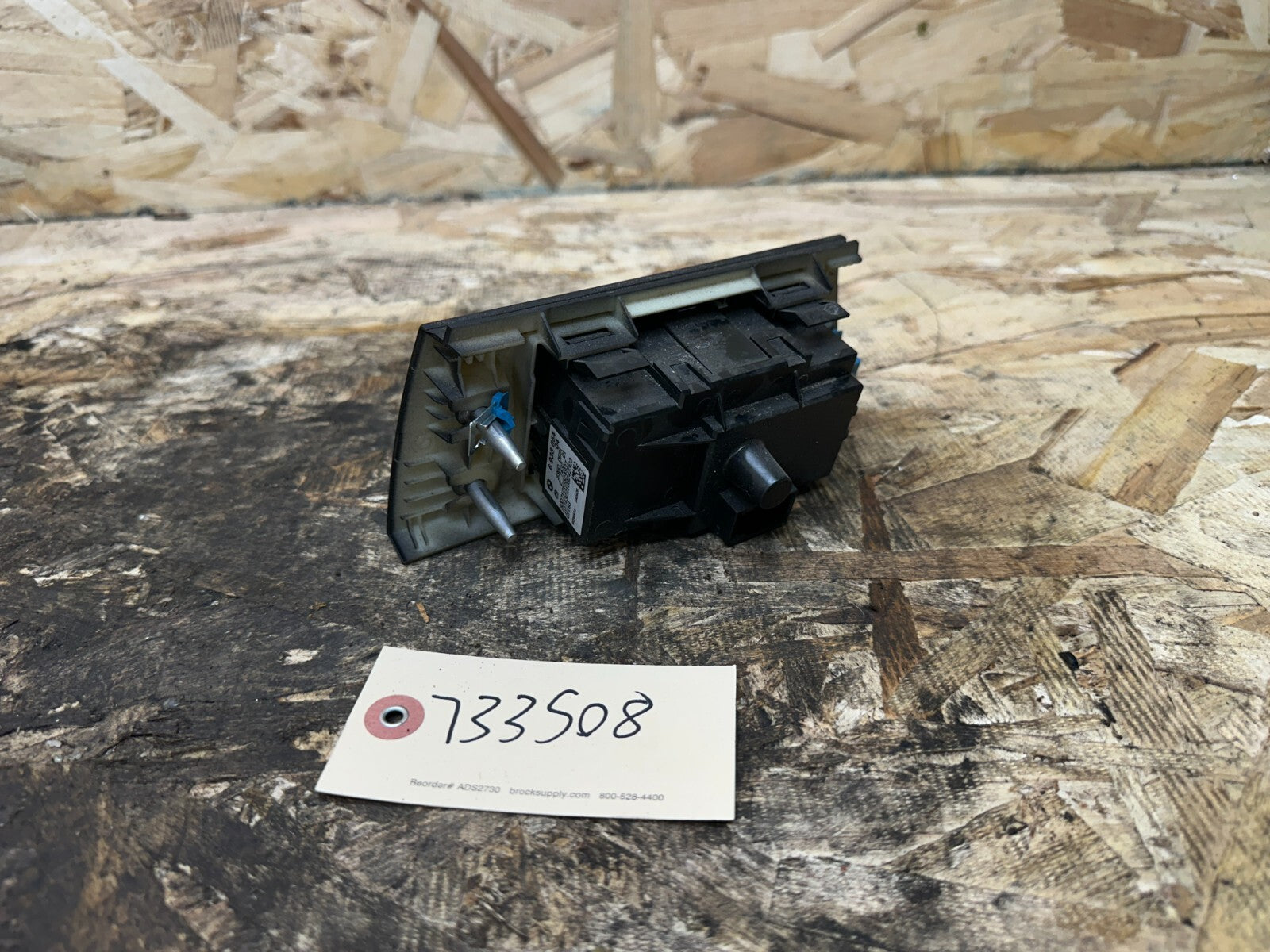 BMW 06-13 E9X 3 SERIES HEADLIGHT FOG LIGHT CONTROL SWITCH BLACK OEM 6938864