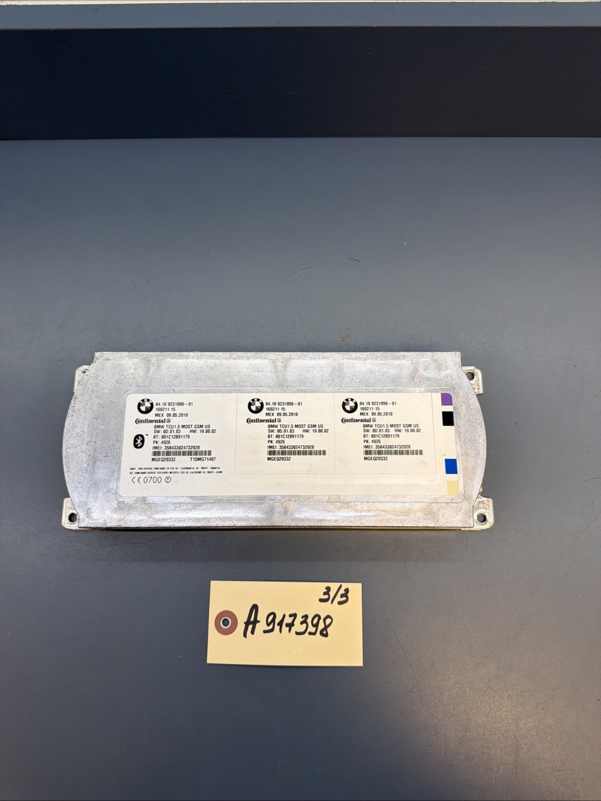 Genuine BMW E60 E90 E92 E64 E65 E70 E71 ULF Bluetooth Module 9231090