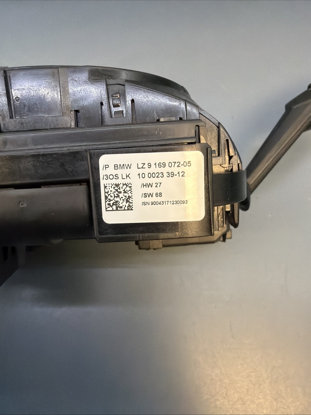 07-13 BMW 3 Series E90 E92 E93 328I 335I Steering Column Combo Switches 9169072