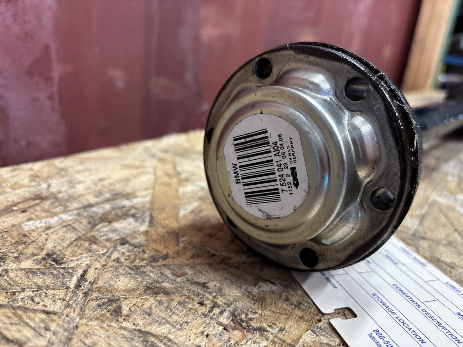 BMW OEM CV AXLE REAR LEFT  3 SERIES E83 USED X3 2003-2010 3320 7524041