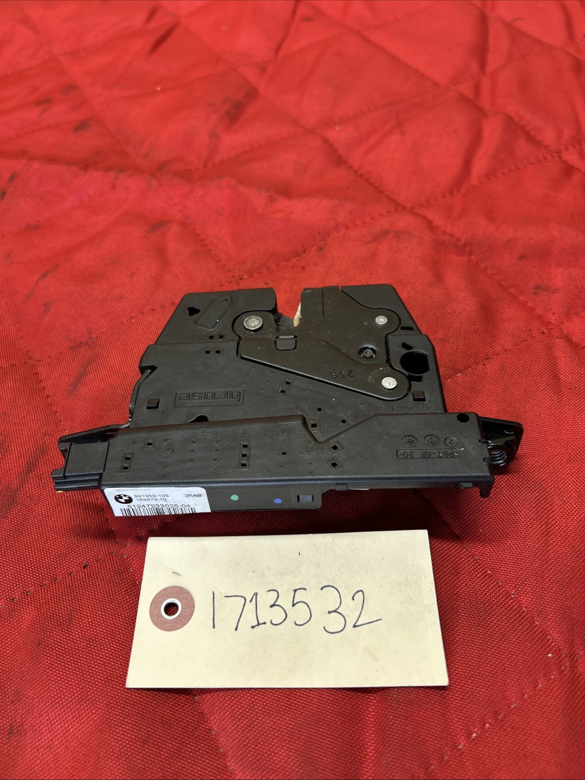 BMW X3 F25 Tailgate Trunk Boot Lid Lock Catch Actuator 7233025