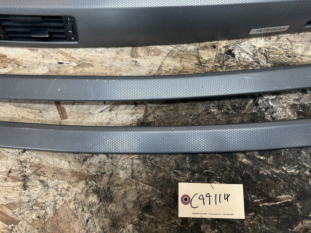 BMW 2006-2013 E92 ALUMINUM HEXAGON INTERIOR TRIM SET 8 PIECES OEM
