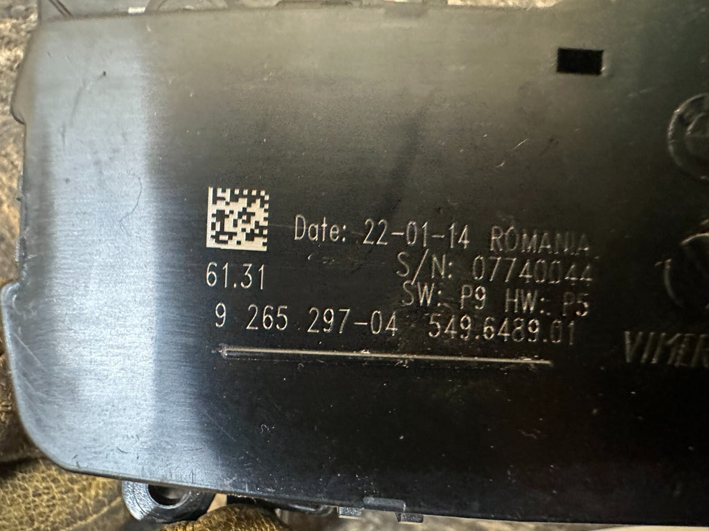 BMW 2012-2019 F30 HEADLIGHT FOG LIGHT DIMMER SWITCH OEM 9265297