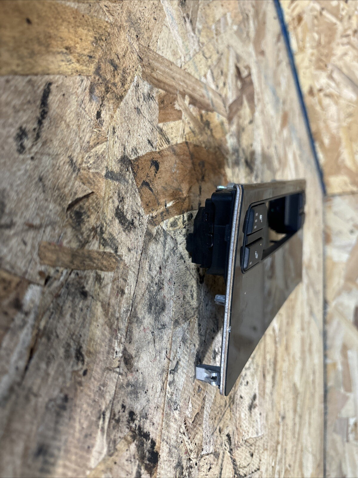 '08-10 BMW E60 550i 535i 528i Front Heated Seat DTC PDC Button Panel Wooden OEM