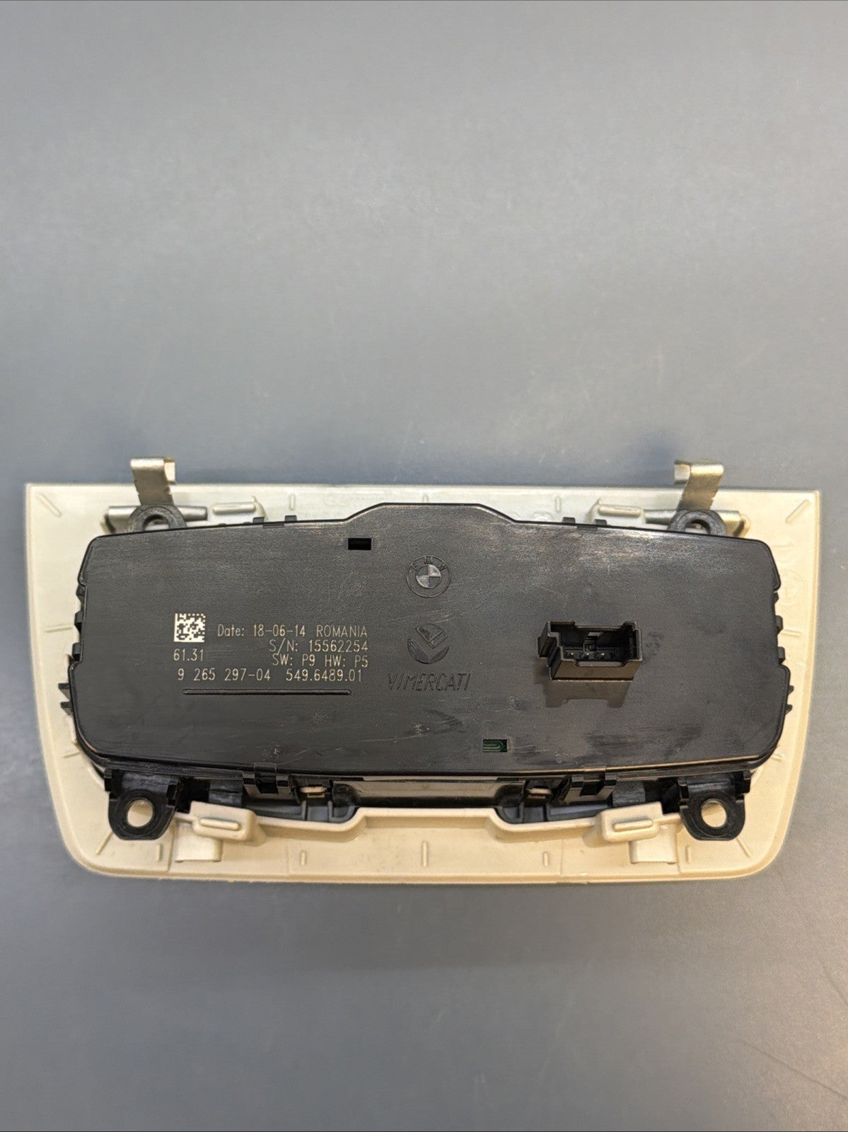 2012-2018 BMW F30 335i 340I HEADLIGHT SWITCH CONTROL MODULE 9265297 OEM