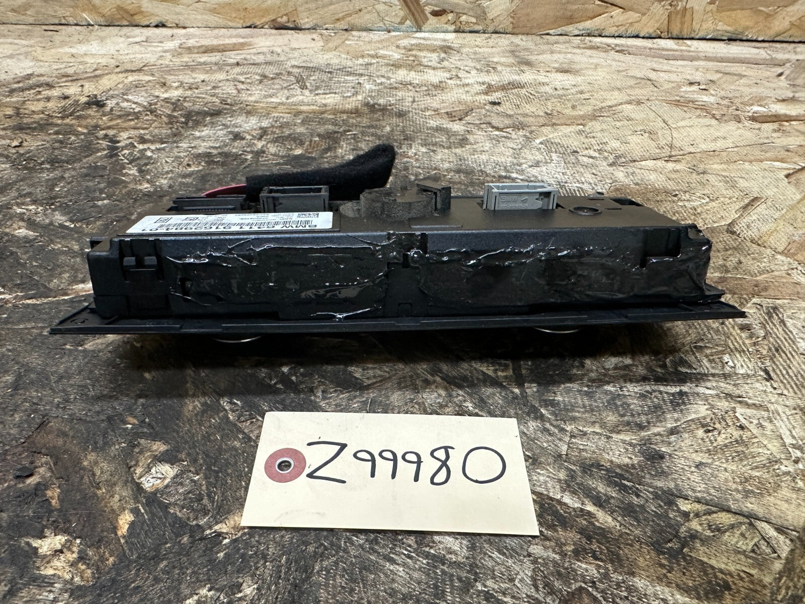 BMW 06-12 E90 AC HEATER CLIMATE CONTROL SWITCH PANEL W HEATED SEATS OEM 9162984