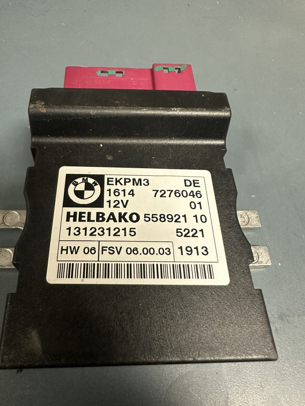 BMW 1 3 5 X5 E60 E70 E81 E82 E87 E90 Fuel Pump Control Unit Module EKPM3 7276046