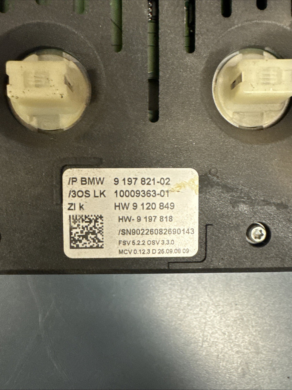 07-13 OEM BMW E88 E93 E89 135 328 335 Z4 M3 Roof Console Dome Light SOS Switch
