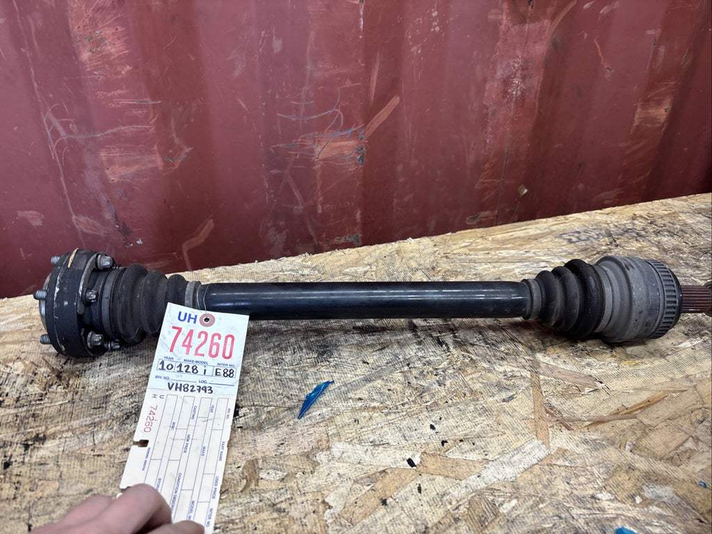 BMW OEM CV AXLE REAR RIGHT  1 SERIES E88 USED N52 ENGINE 2010 3321 7537716