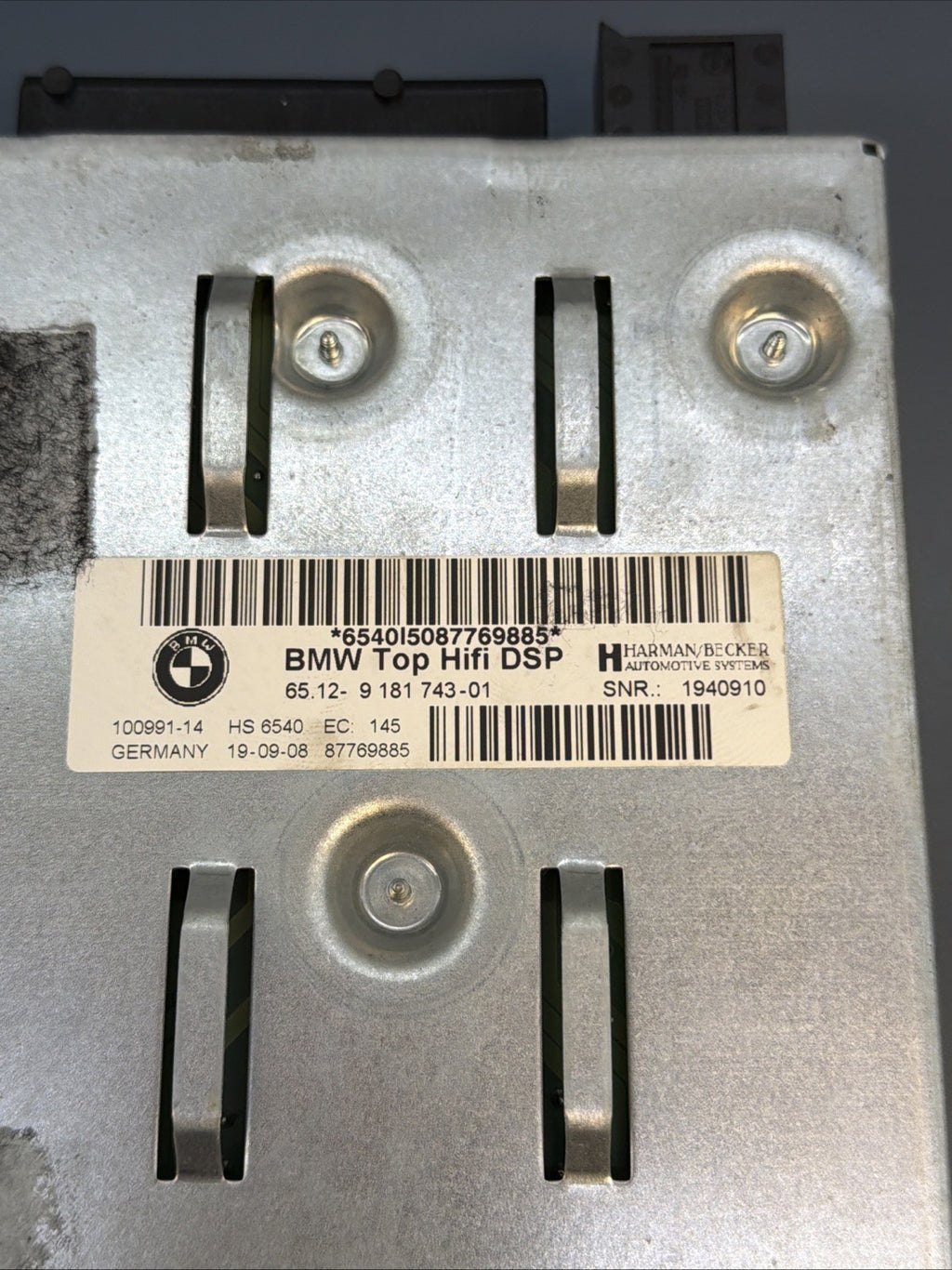 BMW 3 5 6 SERIES AMPLIFIER AMP AUDIO LOGIC 7 TOP HI-FI DSP HARMAN OEM 9181743