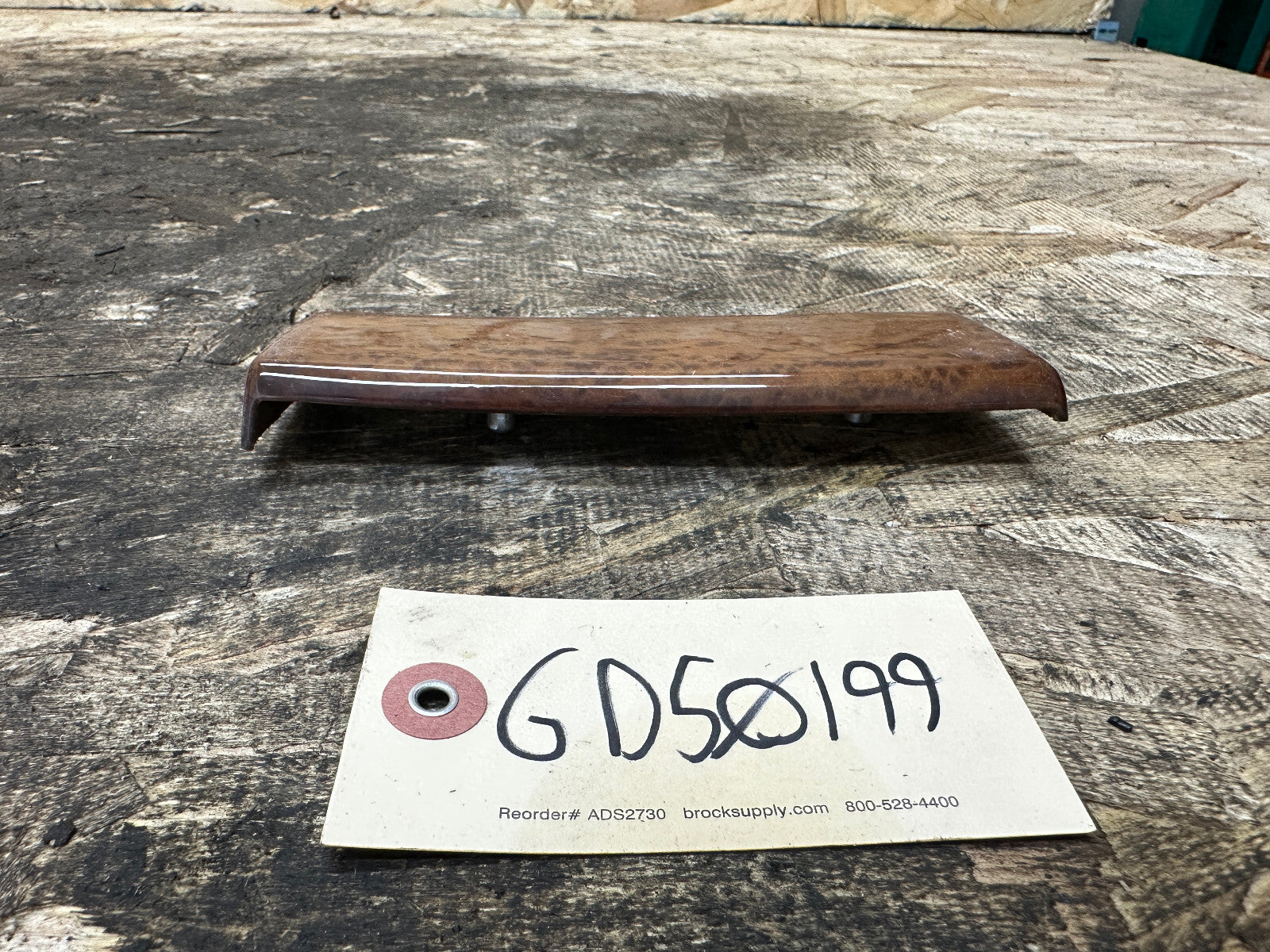 BMW 95-03 E39 5 SERIES LEFT INSTRUMENT PANEL VAVONA WOOD TRIM PIECE OEM 8159745