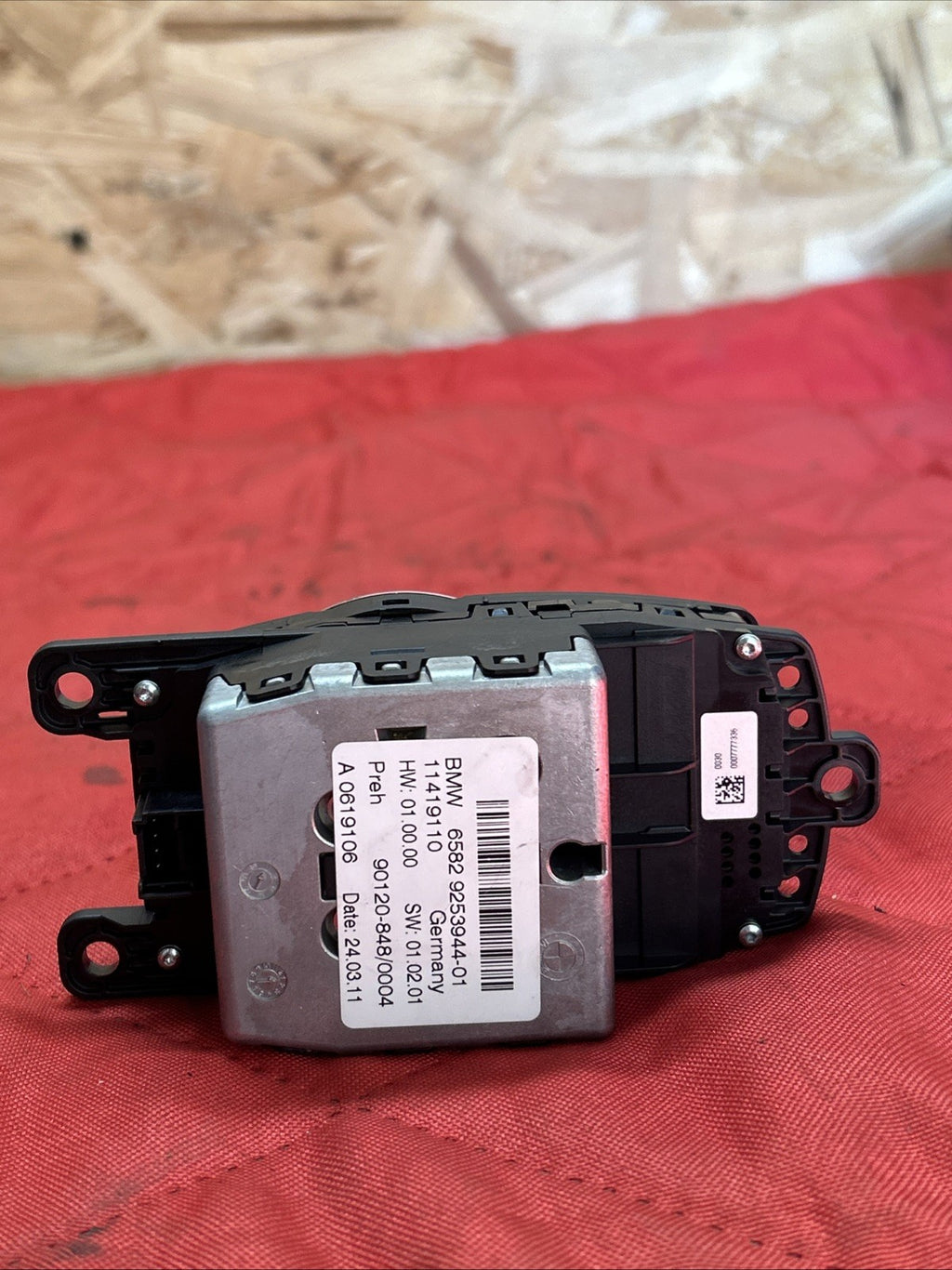 BMW /F01 F10 F20 F30 F25 F48 iDrive CIC Controller 4PIN Switch Joystick 9253944
