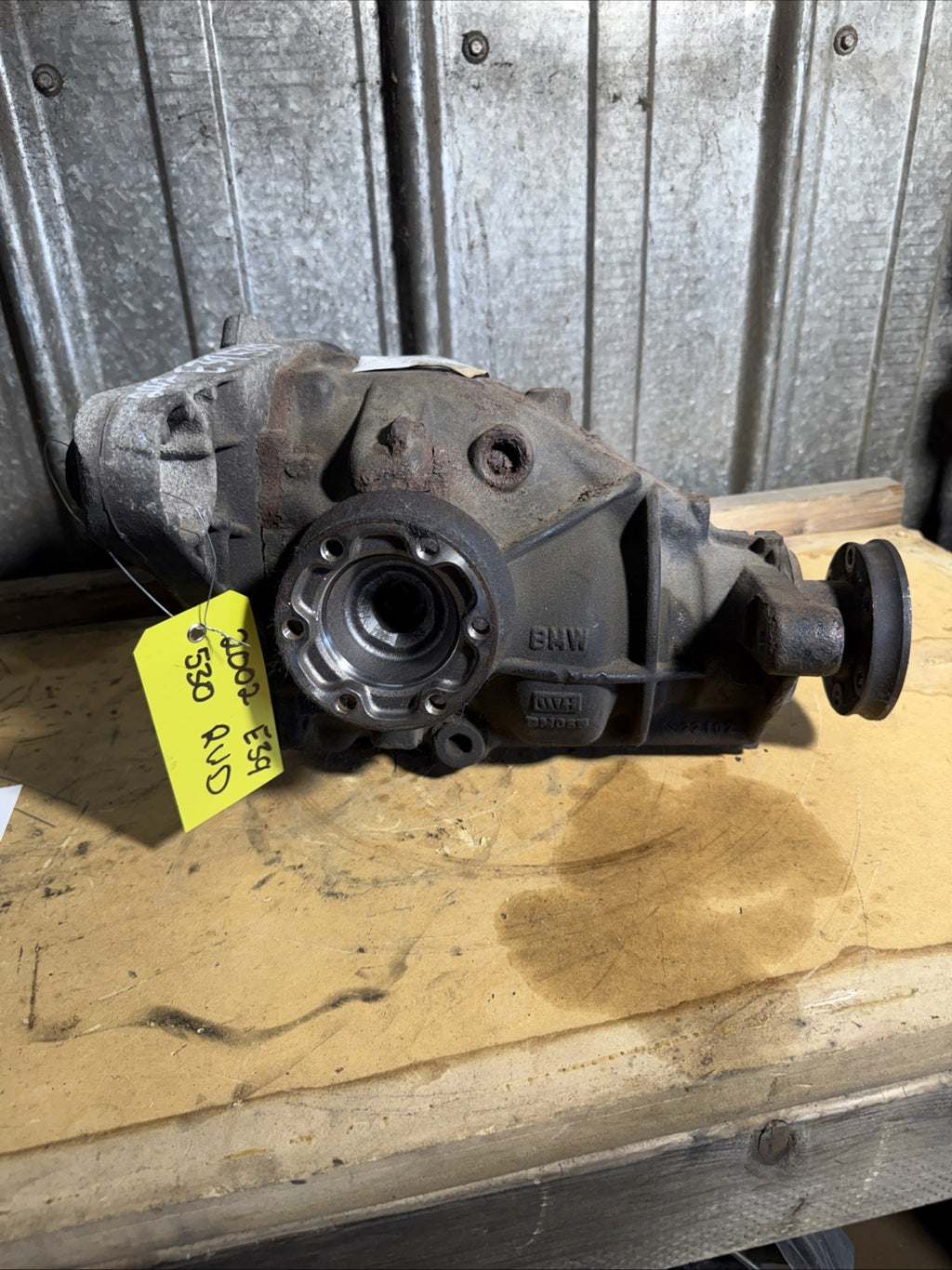 BMW REAR DIFFERENTIAL E39 530I SERIES FINAL DRIVE 3.46 33107529494 