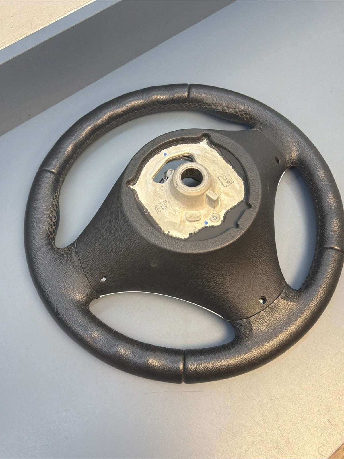 07-13 BMW X1 E84 Sport Steering Wheel Heated Leather W/O Paddles LCI OEM 6853133