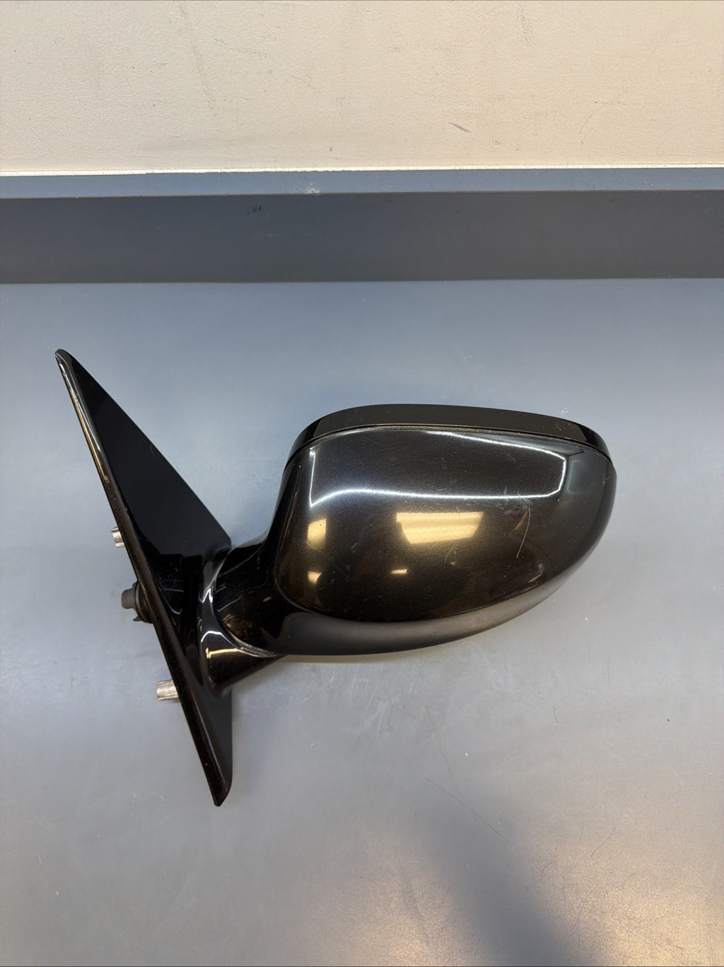 09-11 OEM BMW E90 E91 Sedan LCI Driver Side Mirror Assembly Heated 7182695 BLACK