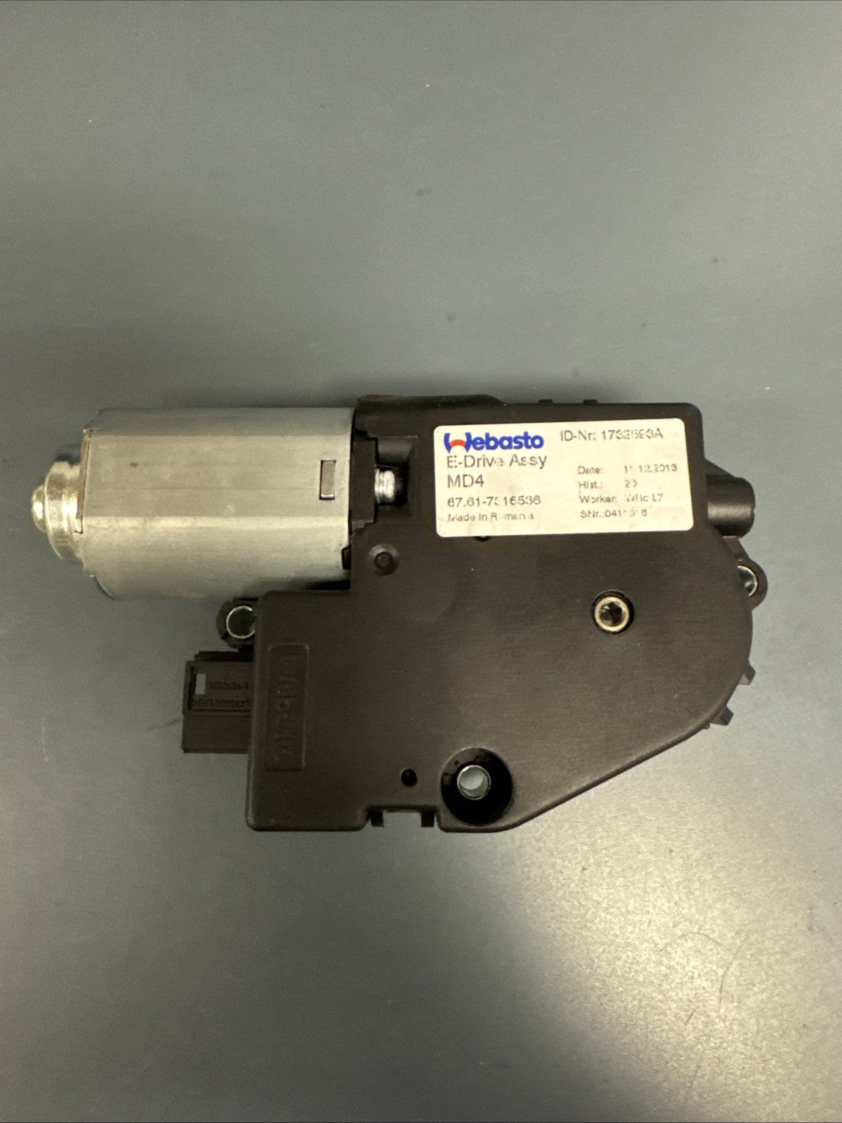 OEM BMW F06 F82 F80 F13 F01 F10 M2 M3 Front Upper Sunroof MOON ROOF MOTOR6920098